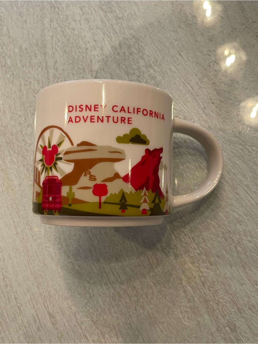 Starbucks Disney California Adventure “You Are Here” Ceramic Mug